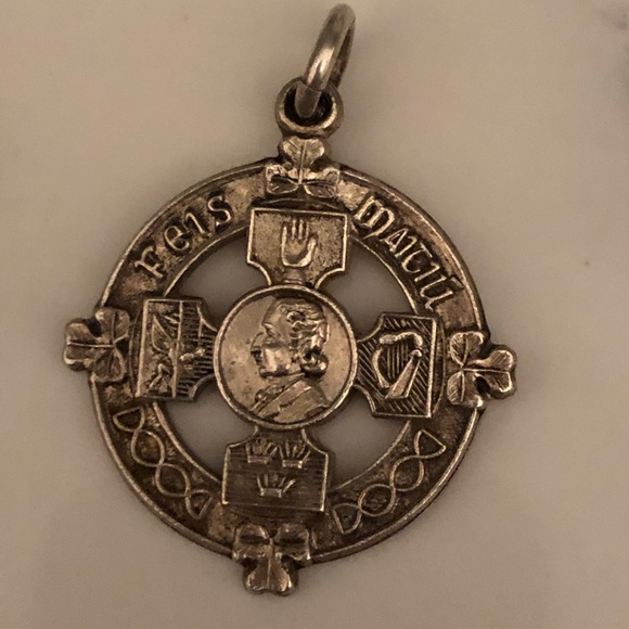 2 Antique silver Irish feis fobs/medals from Corks maitui music/drama festival - Picture 3 of 9